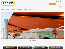 Tablet Screenshot of cadasa.net